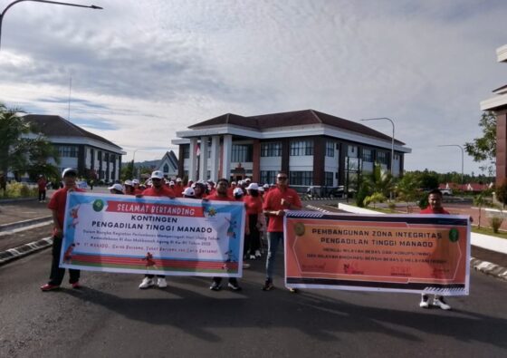 PUBLIC CAMPAIGN PENGADILAN TINGGI MANADO DALAM RANGKA PEMBANGUNAN ZONA INTEGRITAS TAHUN 2025