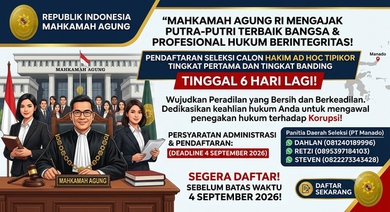 SELEKSI CALON HAKIM AD HOC TIPIKOR