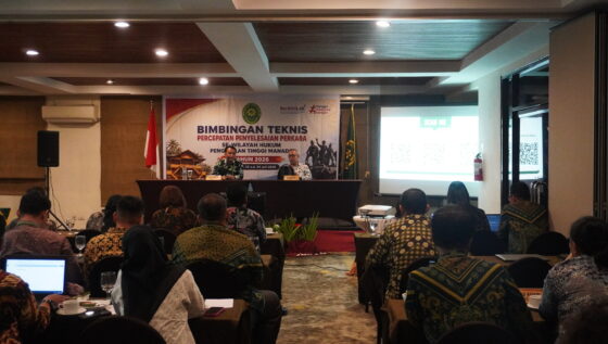 Manado, 23 Juli 2026 – Optimalkan Penyelesaian Perkara, Hakim dan Aparatur Se-Wilayah Hukum Pengadilan Tinggi Manado Ikuti Bimtek Intensif