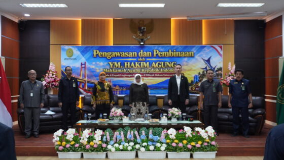Pengawasan dan Pembinaan YM. Hakim Agung MA RI pada 4 Peradilan di Wilayah Hukum Sulawesi Utara